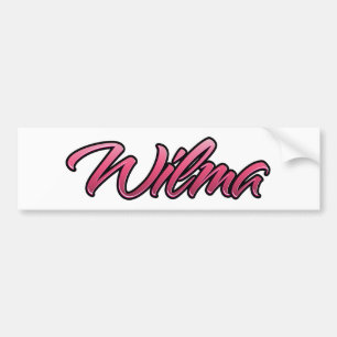 Pegatina Para Coche Wilma desvanecido rosa Aufkleber Sticker