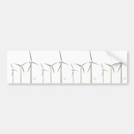 Pegatina Para Coche Wind Turbine