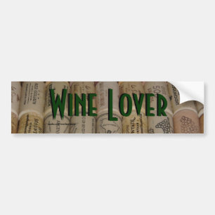 Pegatina Para Coche Wine Lover