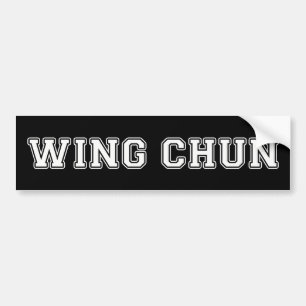 Pegatina Para Coche Wing Chun