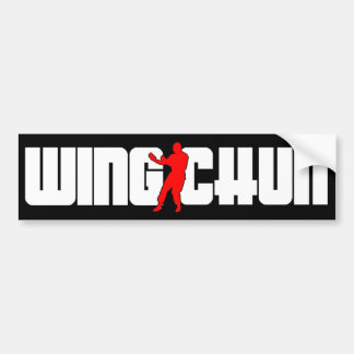 Pegatina Para Coche Wing Chun System