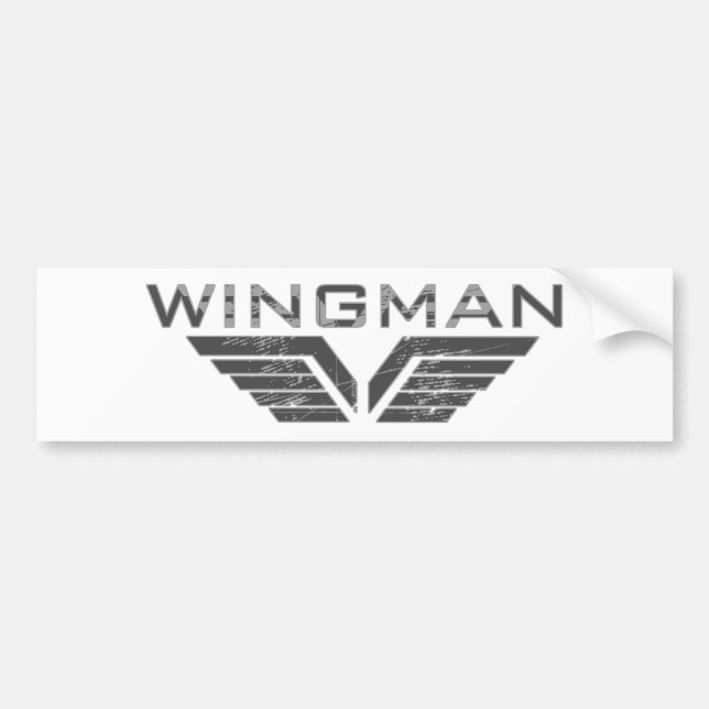 Pegatina Para Coche Wingman (Frente)