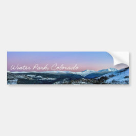 Pegatina Para Coche Winter Park Bumper Sticker
