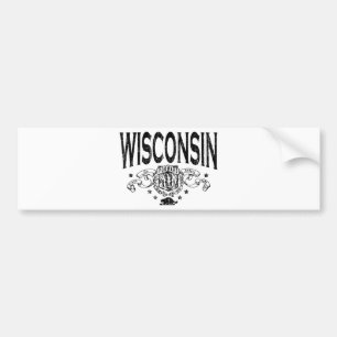 Pegatina Para Coche Wisconsin