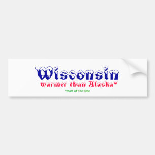 Pegatina Para Coche Wisconsin