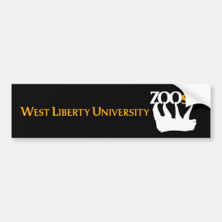 Pegatina Para Coche WLU Zoo Sci Bumper Sticker