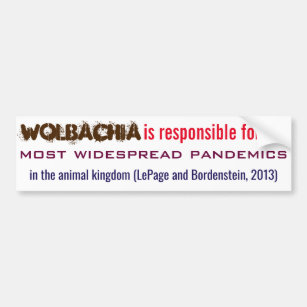 Pegatina Para Coche Wolbachia es responsable por RoseWrites