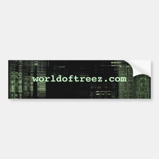 Pegatina Para Coche worldoftreez.com - bumper.sticker