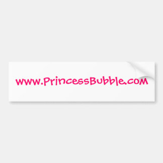 Pegatina Para Coche www.PrincessBubble.com
