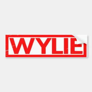 Pegatina Para Coche Wylie Stamp