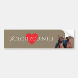 Pegatina Para Coche Xoloitzcuintli