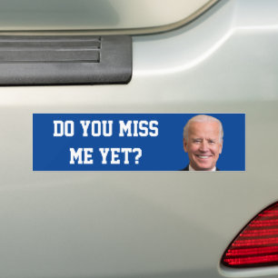 Pegatina Para Coche ¿Ya Extrañas A Joe Biden?