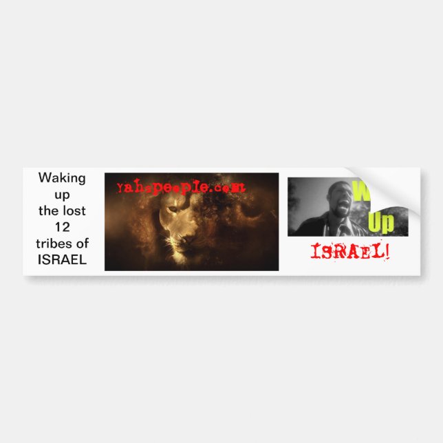 Pegatina Para Coche Yahspeople.com (Frente)