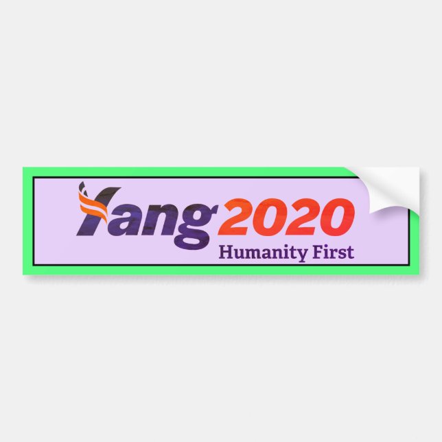 Pegatina Para Coche Yang 2020 (Frente)