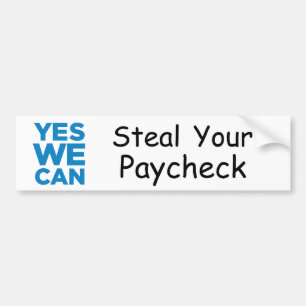 Pegatina Para Coche yeswecan, robe su cheque