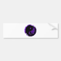 Yin Yang Purple Black El MUSEO Zazzle Regalos