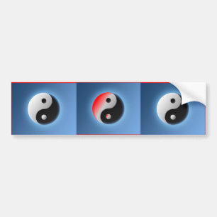 PEGATINA PARA COCHE YING YANG