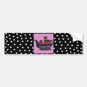 Pegatina Para Coche Yorkie Poo