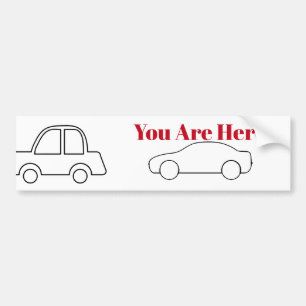 Pegatina Para Coche You Are Here