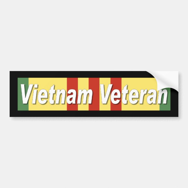 Pegatina Para Coche Z_vietnam_vet (Frente)