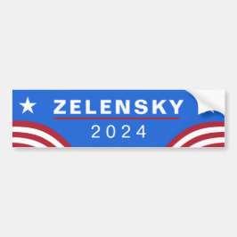 Pegatina Para Coche Zelensky para el presidente Bumper Sticker
