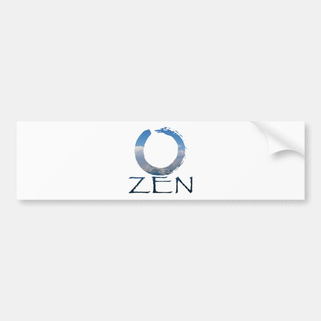 PEGATINA PARA COCHE ZEN (Frente)