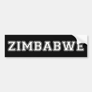 Pegatina Para Coche Zimbabue