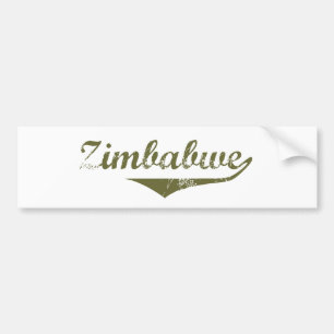Pegatina Para Coche Zimbabue