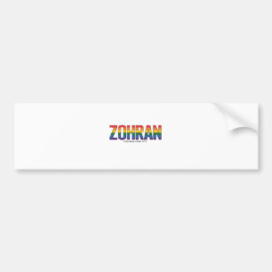 Pegatina Para Coche Zohran Alcalde de NYC LGBTQ USA Demócrata