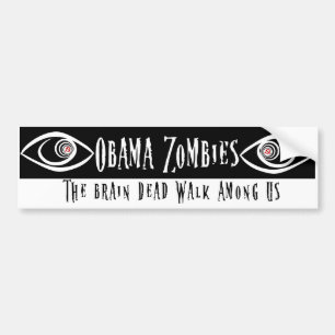 Pegatina Para Coche Zombi de Obama