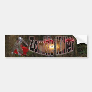 Pegatina Para Coche Zombie Killer #2 Bumper Sticker