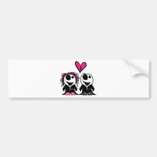 PEGATINA PARA COCHE ZOMBIE LOVE