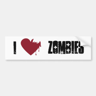 Pegatina Para Coche Zombis