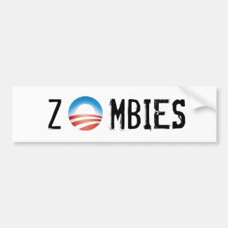 Pegatina Para Coche Zombis - zombis de Obama