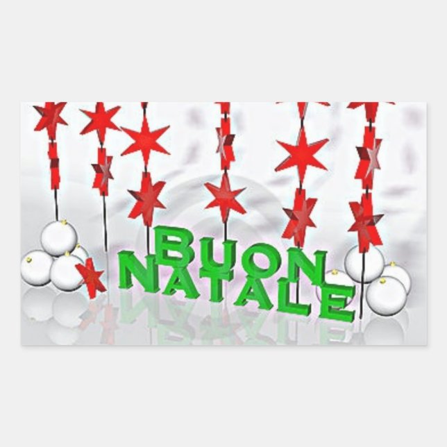 PEGATINA PARA DECIR **MEROSOS NAVIDAD** "ESTILO IT (Anverso)