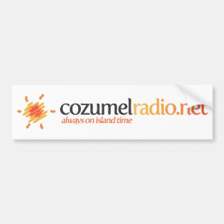 Pegatina para el parachoques