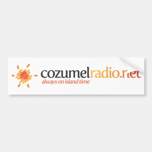 Pegatina para el parachoques (Frente)