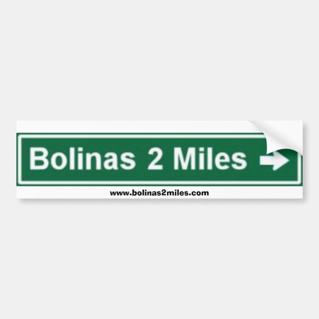 Pegatina para el parachoques (Frente)