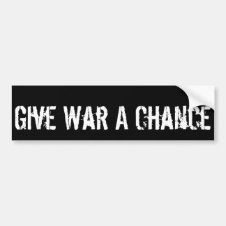 pegatina para el parachoques