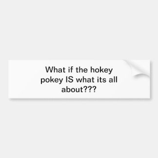 Pegatina para el parachoques