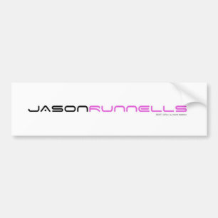 Pegatina para el parachoques