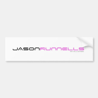 Pegatina para el parachoques