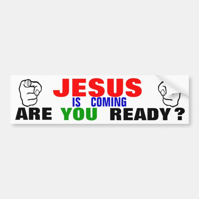 Pegatina para el parachoques (Frente)