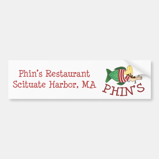 Pegatina para el parachoques (Frente)