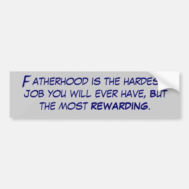 Pegatina para el parachoques 1 (Frente)