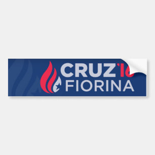 Pegatina para el parachoques 2016 de Cruz/Fiorina