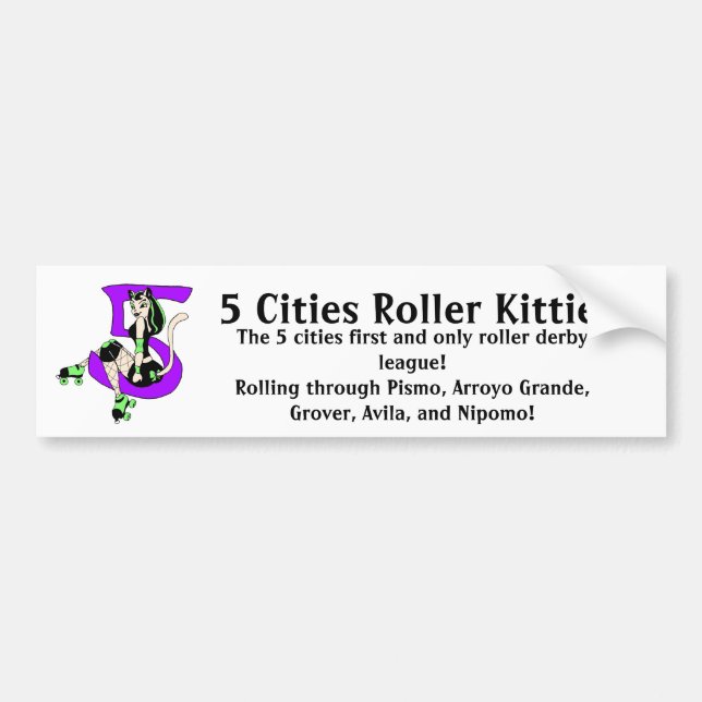 pegatina para el parachoques 5CRK (Frente)