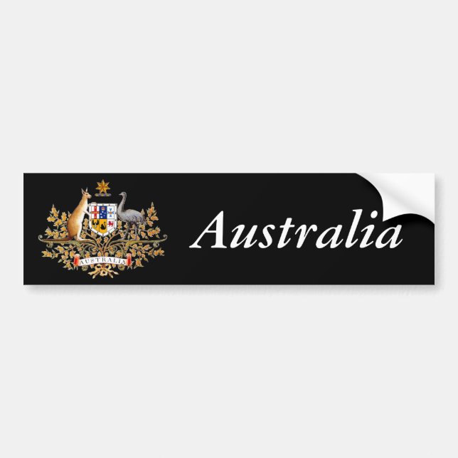 Pegatina para el parachoques australiana del (Frente)