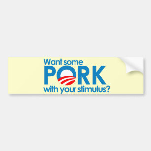 Pegatina para el parachoques de Anti-Obama