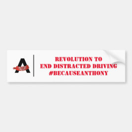 Pegatina para el parachoques de APB